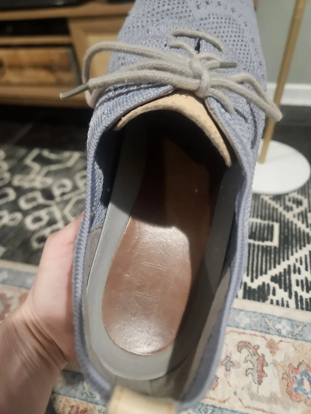 Cole Haan Zerogrand Wingtip Stitchlite Oxfords (Ironstone Gray). Size 10